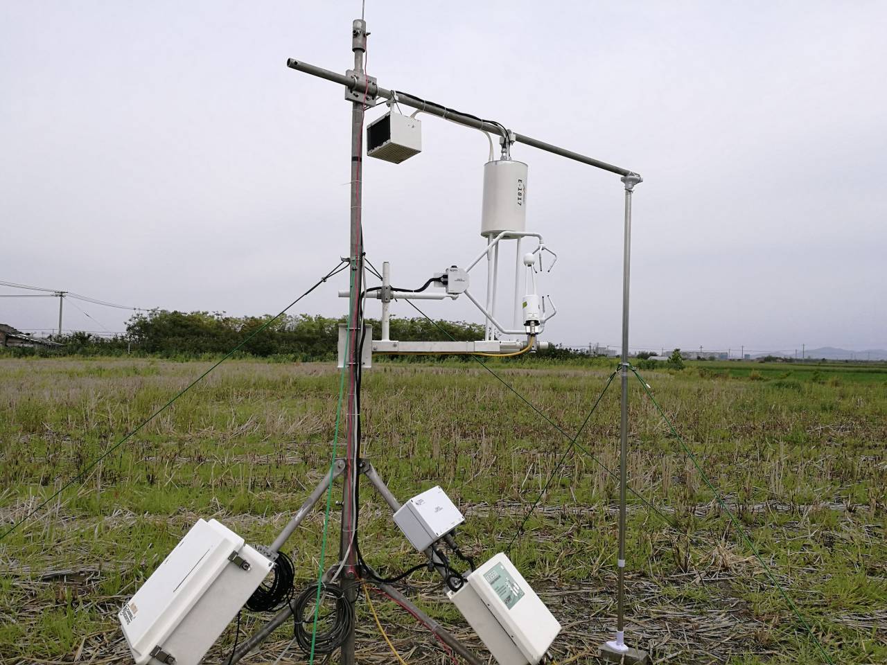 Ammonia flux measurement system based on HT8700